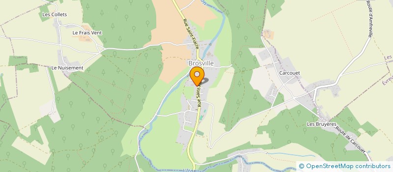 localisation de l'entreprise MONSIEUR PASCAL ZAJDMAN  BROSVILLE