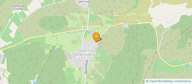 localisation de l'entreprise MONSIEUR PASCAL ZERILLI  LES MATELLES