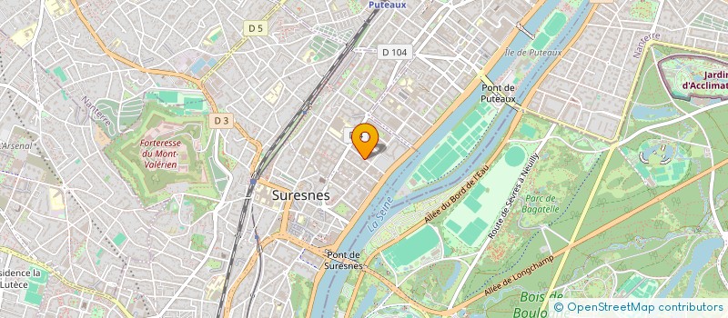 localisation de l'entreprise MONSIEUR PASCAL ZHANG à SURESNES