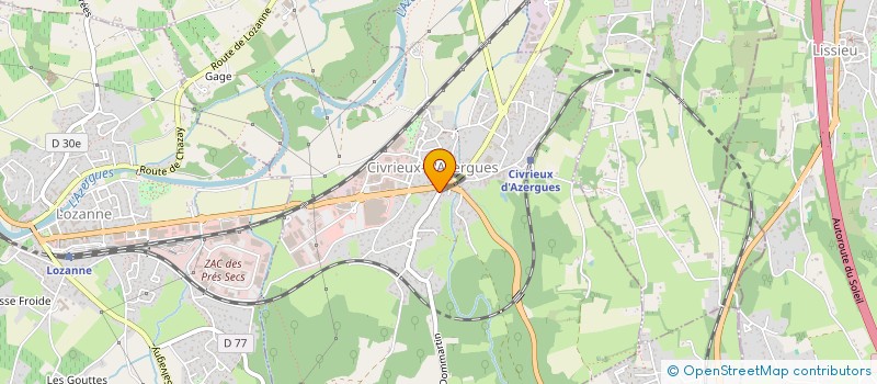 localisation de l'entreprise MONSIEUR PASCAL ZOGBI à CIVRIEUX-D'AZERGUES