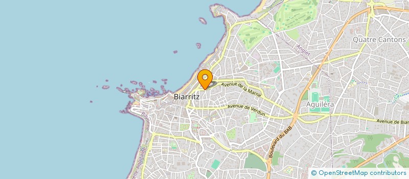 localisation de l'entreprise MONSIEUR PASCOE DE GLANVILLE à BIARRITZ
