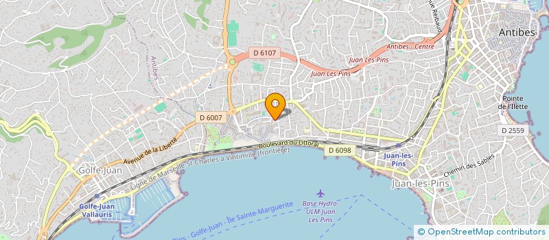 localisation de l'entreprise MONSIEUR PASQUALE CAPASSO à ANTIBES