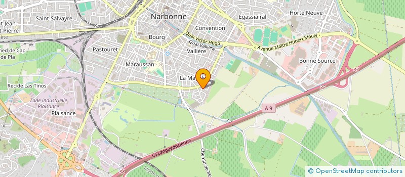 localisation de l'entreprise MONSIEUR PASQUALE COZZOLI à NARBONNE