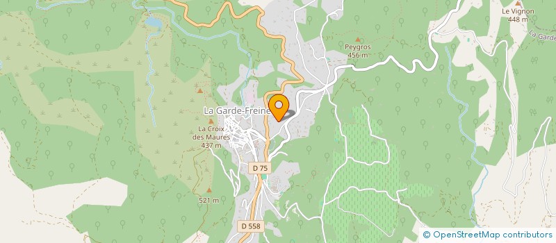 localisation de l'entreprise MONSIEUR PASQUALE LANCUBA  LA GARDE-FREINET