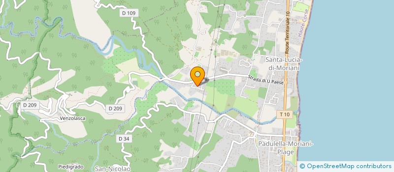 localisation de l'entreprise MONSIEUR PASQUALE SORRENTINO  SANTA LUCIA DI MORIANI