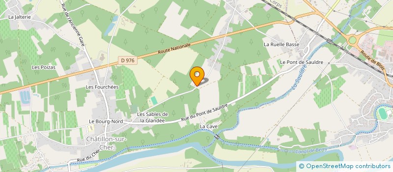 localisation de l'entreprise MONSIEUR PASTOR EMANUEL CARRIZOSA JOSE  CHATILLON-SUR-CHER