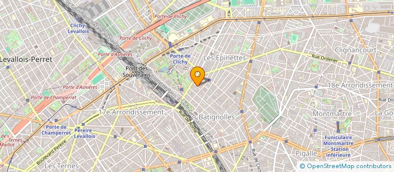 localisation de l'entreprise MONSIEUR PASTOR PASTOR TIZIANO  PARIS