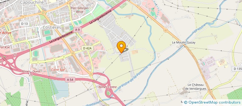 localisation de l'entreprise MONSIEUR PATCHOULY SORREL  NIMES