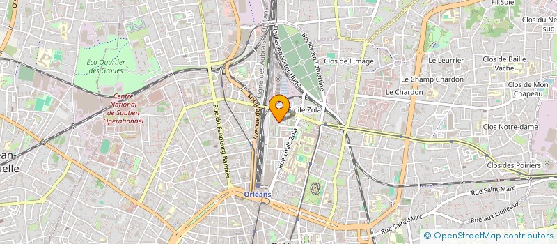 localisation de l'entreprise MONSIEUR PATHE DIALLO à ORLEANS