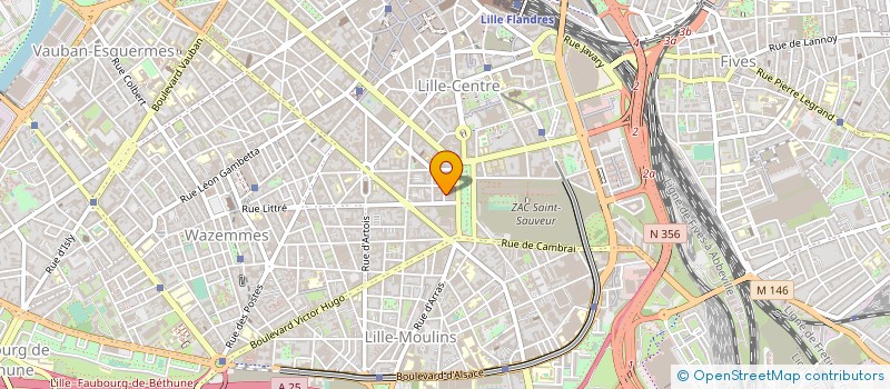 localisation de l'entreprise MONSIEUR PATHE DIOP à LILLE