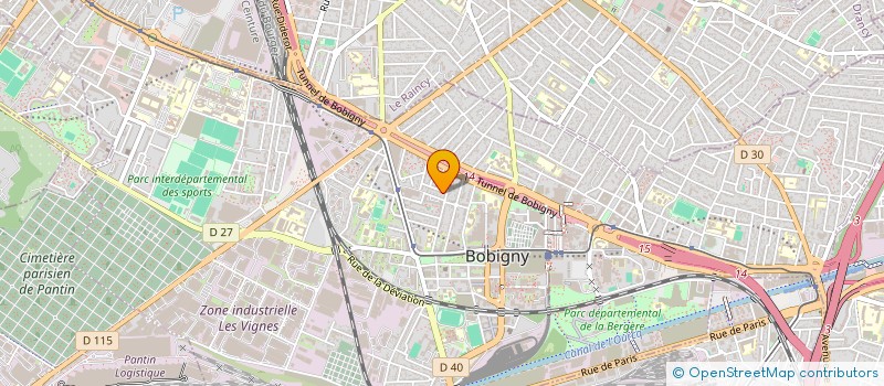 localisation de l'entreprise MONSIEUR PATHE DIOUCE  BOBIGNY