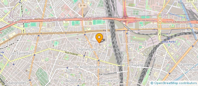 localisation de l'entreprise MONSIEUR PATHE TRAORE  PARIS