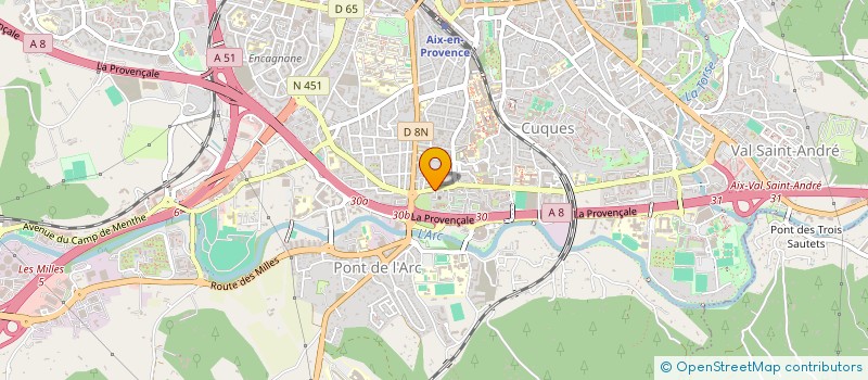 localisation de l'entreprise MONSIEUR PATHOU NANTHAVONGDOUANGSY à AIX-EN-PROVENCE