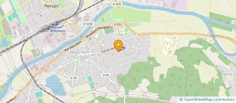 localisation de l'entreprise MONSIEUR PATHY KINGUNZA KIALUNDA  BEAUMONT-SUR-OISE