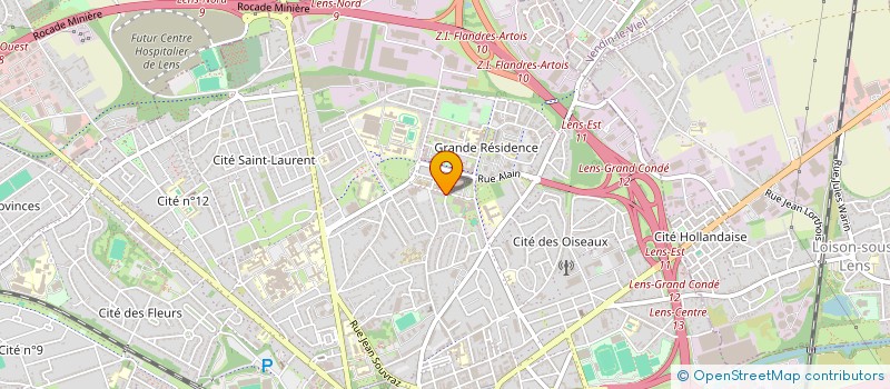 localisation de l'entreprise MONSIEUR PATIENCE DUBE  LENS