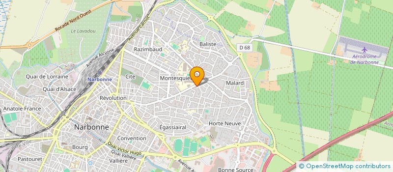localisation de l'entreprise MONSIEUR PATRIC CALMETTES à NARBONNE