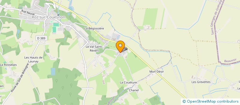 localisation de l'entreprise MONSIEUR PATRICCE LEMERCIER  ROZ-SUR-COUESNON