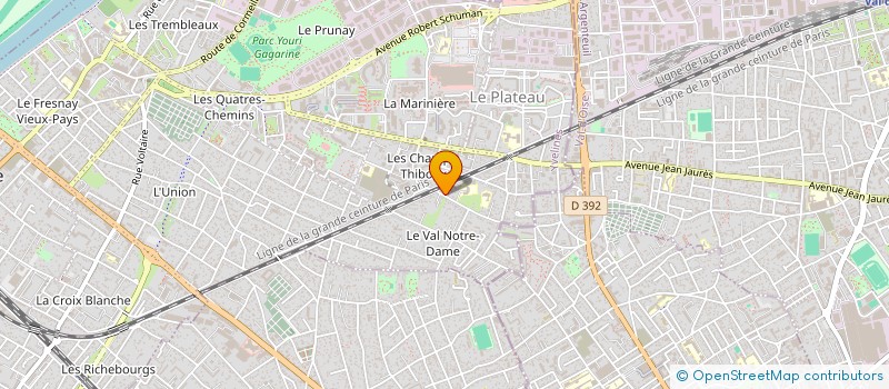 localisation de l'entreprise MONSIEUR PATRICE ACHARD  SARTROUVILLE