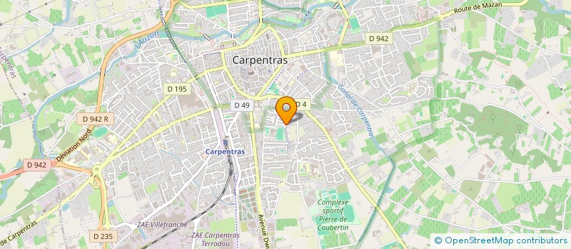 localisation de l'entreprise MONSIEUR PATRICE AGUERA  BEAUMES-DE-VENISE