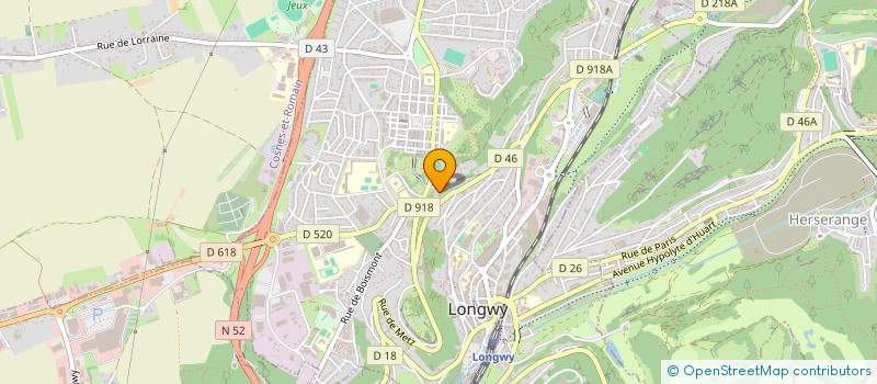 localisation de l'entreprise MONSIEUR PATRICE AINEE  DUN-SUR-MEUSE