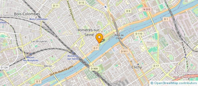 localisation de l'entreprise MONSIEUR PATRICE ALAMICHEL à ASNIERES-SUR-SEINE