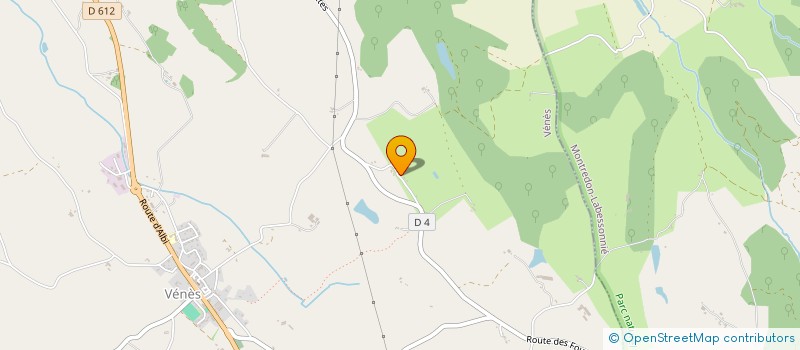 localisation de l'entreprise MONSIEUR PATRICE ALBERT  VENES