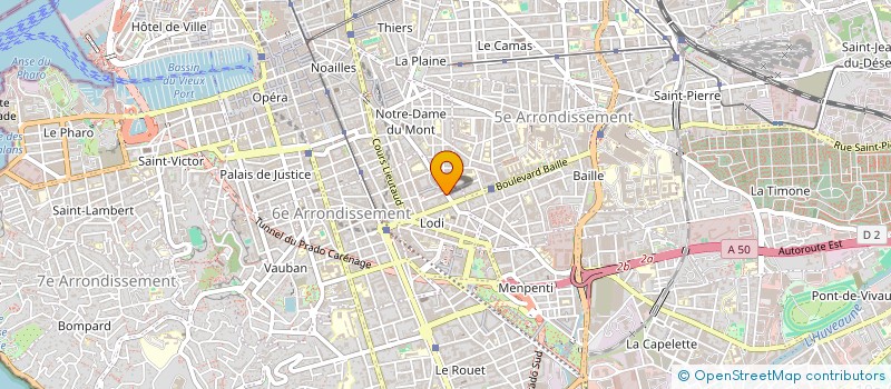 localisation de l'entreprise MONSIEUR PATRICE ALBERT à MARSEILLE