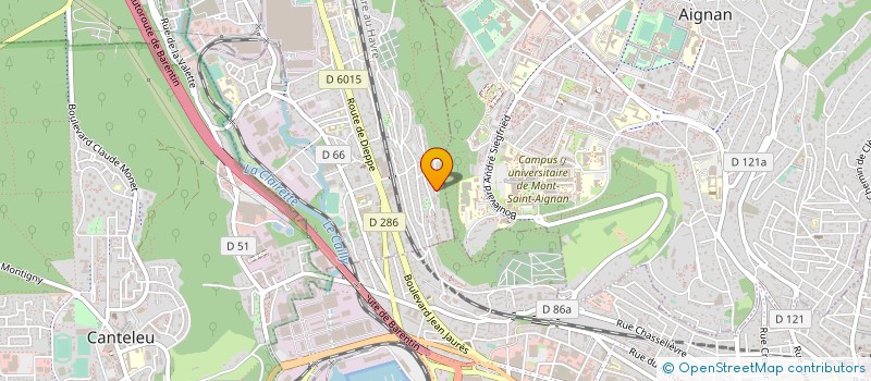 localisation de l'entreprise MONSIEUR PATRICE ALLAIN  DEVILLE-LES-ROUEN