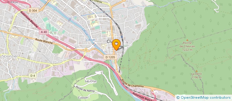 localisation de l'entreprise MONSIEUR PATRICE ALLAMAND à CLUSES