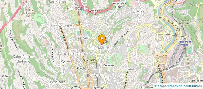 localisation de l'entreprise MONSIEUR PATRICE AMILCAR à NICE