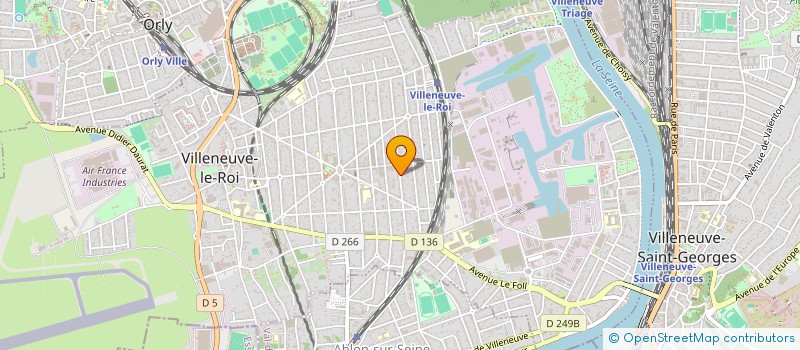 localisation de l'entreprise MONSIEUR PATRICE ANDRE à VILLENEUVE-LE-ROI