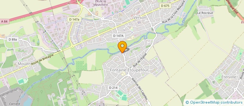 localisation de l'entreprise MONSIEUR PATRICE ANDRE  TROUVILLE-SUR-MER