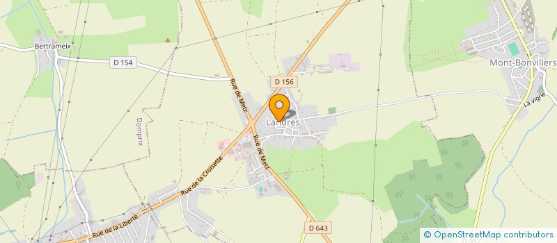 localisation de l'entreprise MONSIEUR PATRICE ANDRES  LANDRES