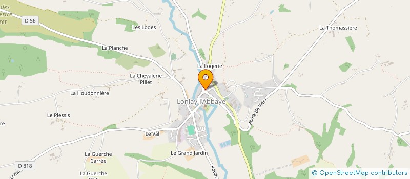 localisation de l'entreprise MONSIEUR PATRICE ANDRIEUX à LONLAY-L'ABBAYE