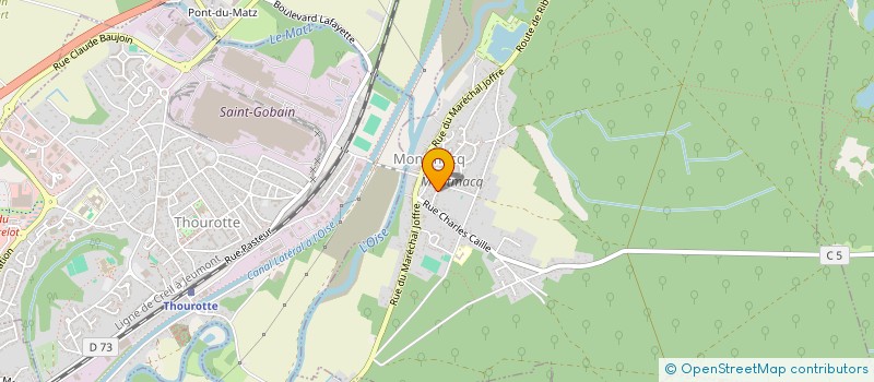 localisation de l'entreprise MONSIEUR PATRICE ANTOINE  MONTMACQ