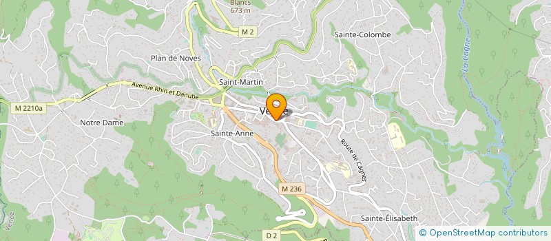 localisation de l'entreprise MONSIEUR PATRICE ARBONA  VENCE