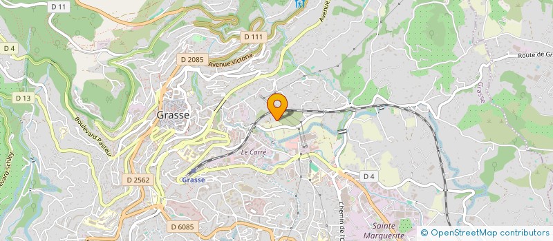 localisation de l'entreprise MONSIEUR PATRICE AUBEUT à GRASSE