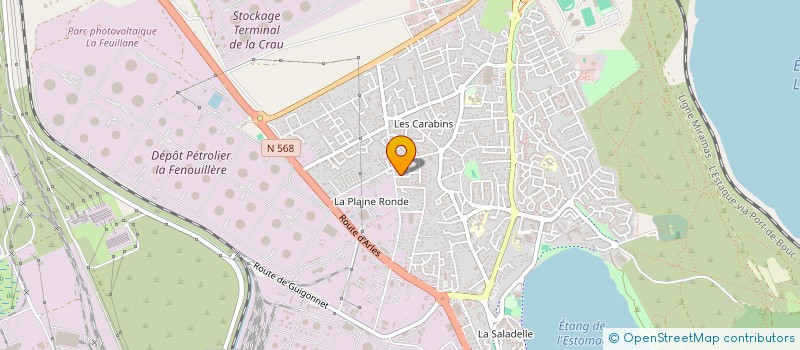 localisation de l'entreprise MONSIEUR PATRICE AUGER  FOS-SUR-MER