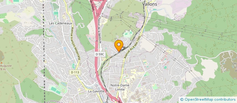 localisation de l'entreprise MONSIEUR PATRICE AUGIER à SEPTEMES-LES-VALLONS