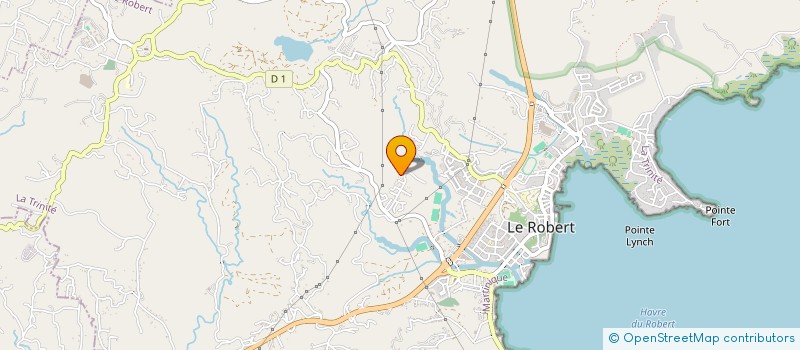 localisation de l'entreprise MONSIEUR PATRICE AUGUSTE à LE ROBERT
