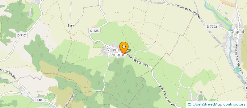 localisation de l'entreprise MONSIEUR PATRICE AVOIRON  VILLENEUVE