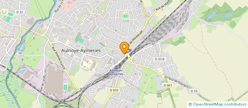 localisation de l'entreprise MONSIEUR PATRICE BACQUET à AULNOYE-AYMERIES