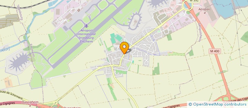 localisation de l'entreprise MONSIEUR PATRICE BAHL  ENTZHEIM