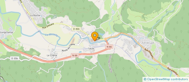 localisation de l'entreprise MONSIEUR PATRICE BAHLINGER  RUPT-SUR-MOSELLE