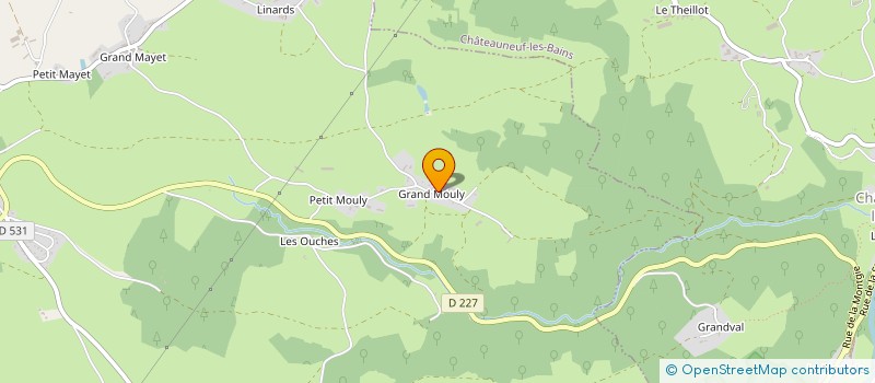 localisation de l'entreprise MONSIEUR PATRICE BALCON  SAINT GERVAIS D'AUVERGNE