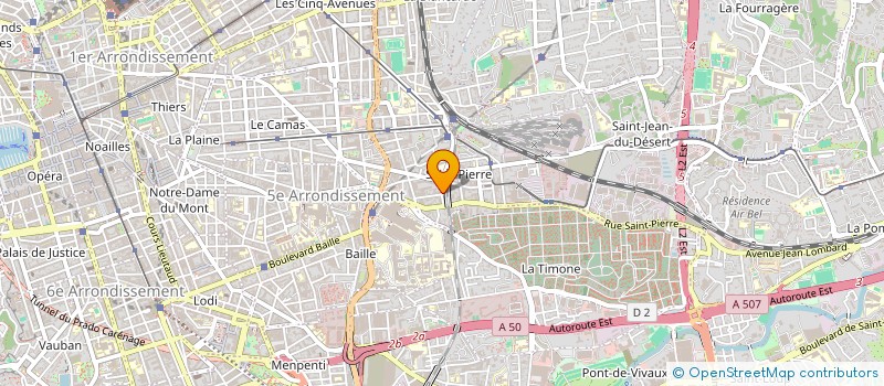 localisation de l'entreprise MONSIEUR PATRICE BALDACCHINO à MARSEILLE