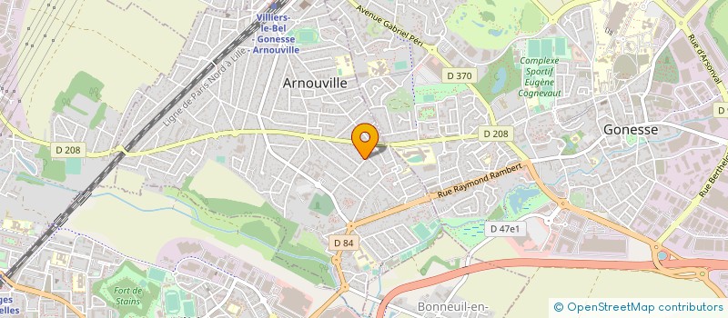 localisation de l'entreprise MONSIEUR PATRICE BALIAN à ARNOUVILLE