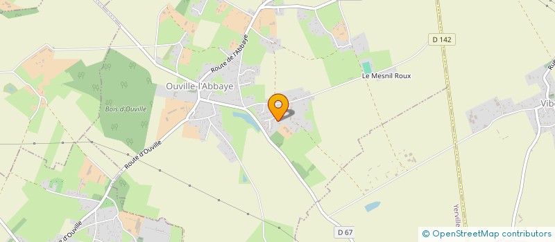 localisation de l'entreprise MONSIEUR PATRICE BALLEREAU  OUVILLE-L'ABBAYE