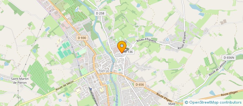 localisation de l'entreprise MONSIEUR PATRICE BALLESTA  NERAC