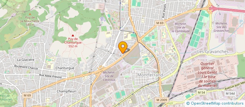 localisation de l'entreprise MONSIEUR PATRICE BALTUS  CLERMONT-FERRAND